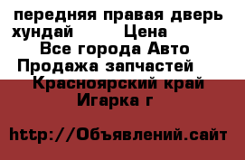 передняя правая дверь хундай ix35 › Цена ­ 2 000 - Все города Авто » Продажа запчастей   . Красноярский край,Игарка г.